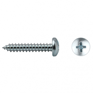 Tornillo chapa din-7981 ø 2,9x6,5mm (nº 4x1/4") zinc.